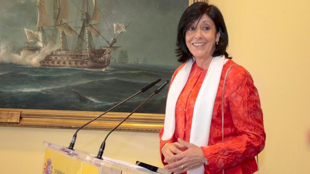 La hasta ahora secretaria de Estado de Defensa, Esperanza Casteleiro.