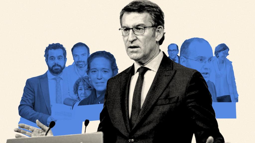 El equipo más cercano a Feijóo, de la Xunta de Galicia a Génova.