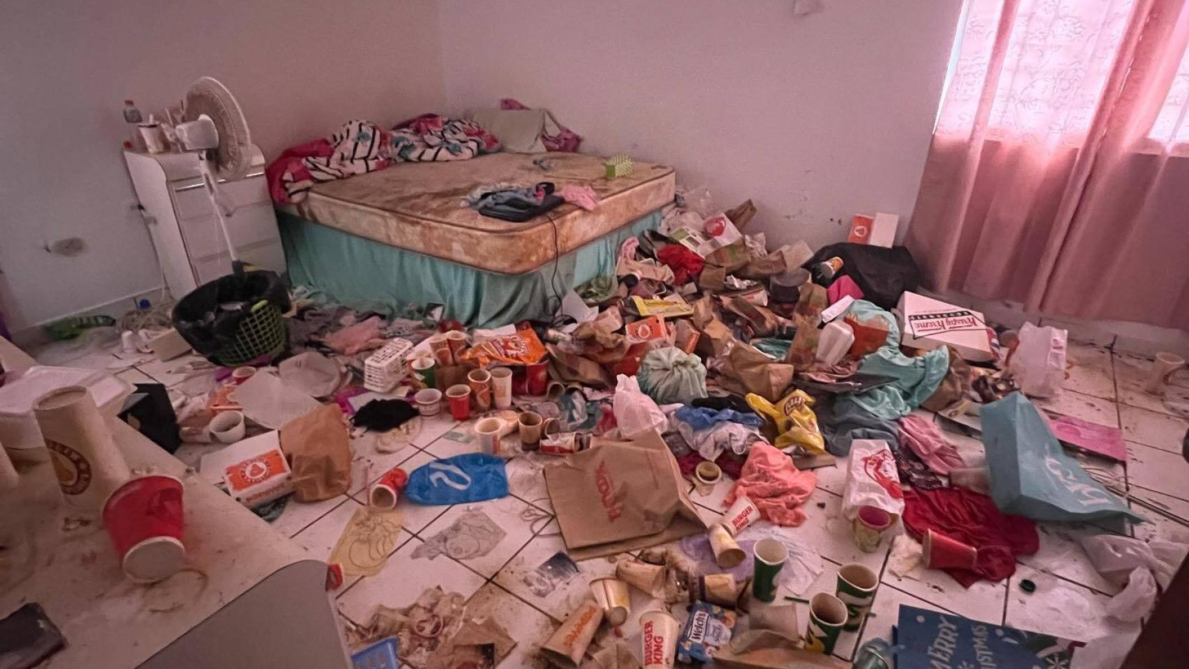 Uno de los rincones de la casa que ha limpiado.
