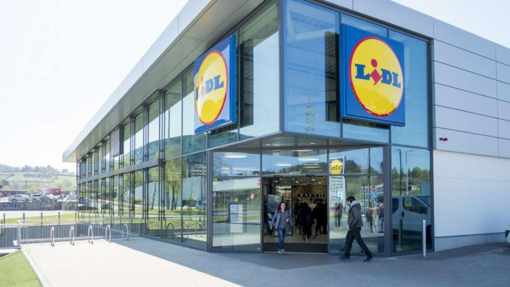 Fachada de Lidl.