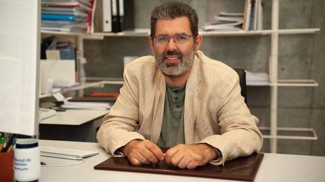El vicerrector de Ordenación Académica y Profesorado de la UVigo, Manuel Ramos Cabrer, fallecido repentinamente el 3 de mayo de 2022.