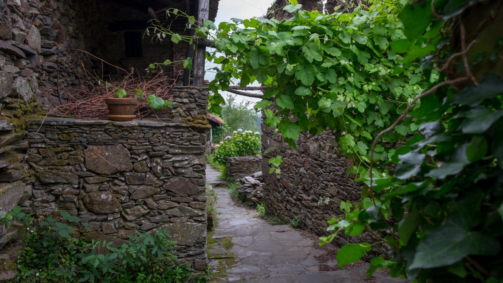 Aldea de Talasnal, en la región de Aldeas do Xisto (Portugal).