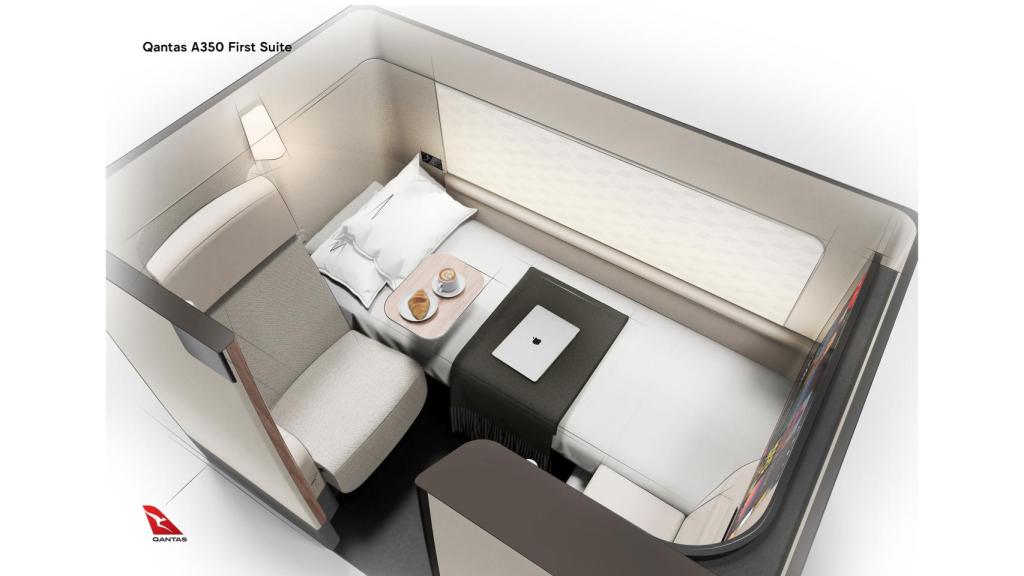 Cabina de primera clase del Airbus A350-1000