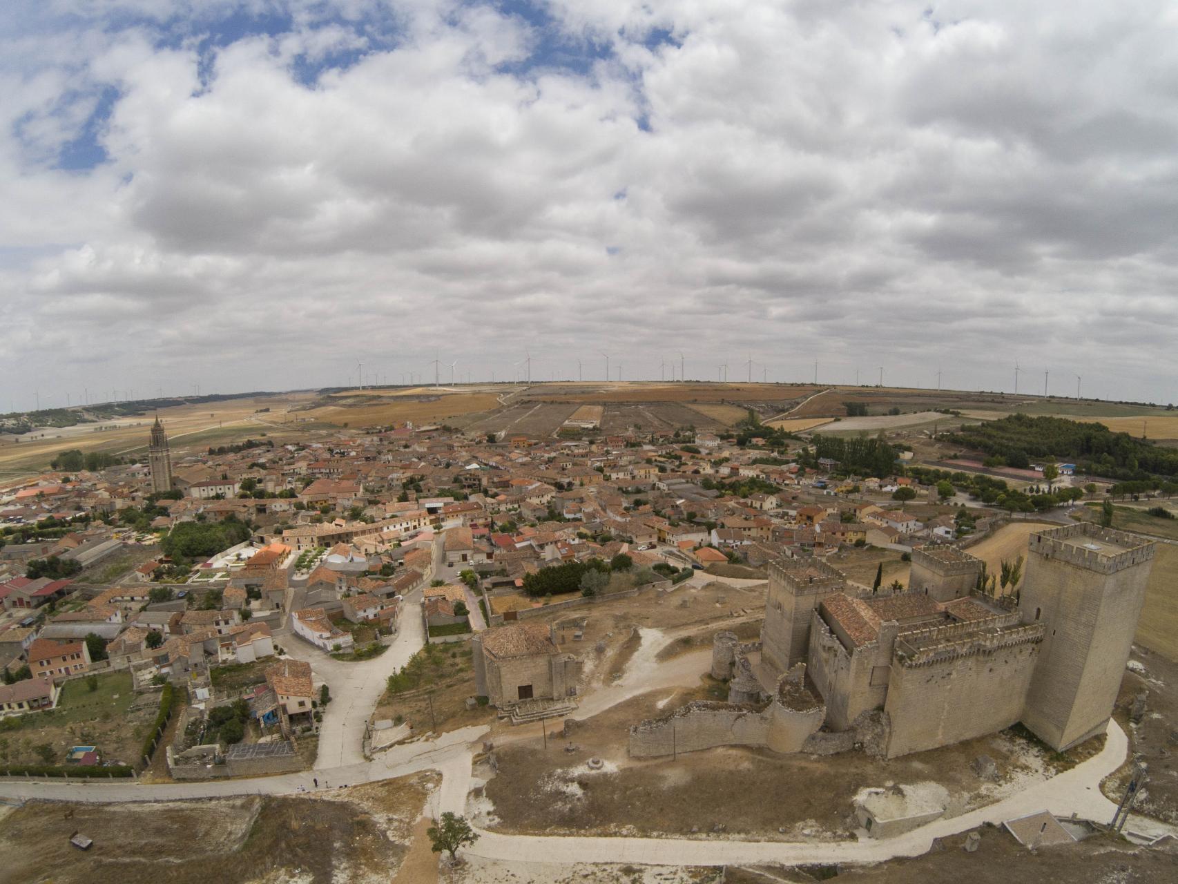 La localidad palentina de Ampudia.