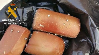 Las salchichas con alfileres detectadas por la Guardia Civil