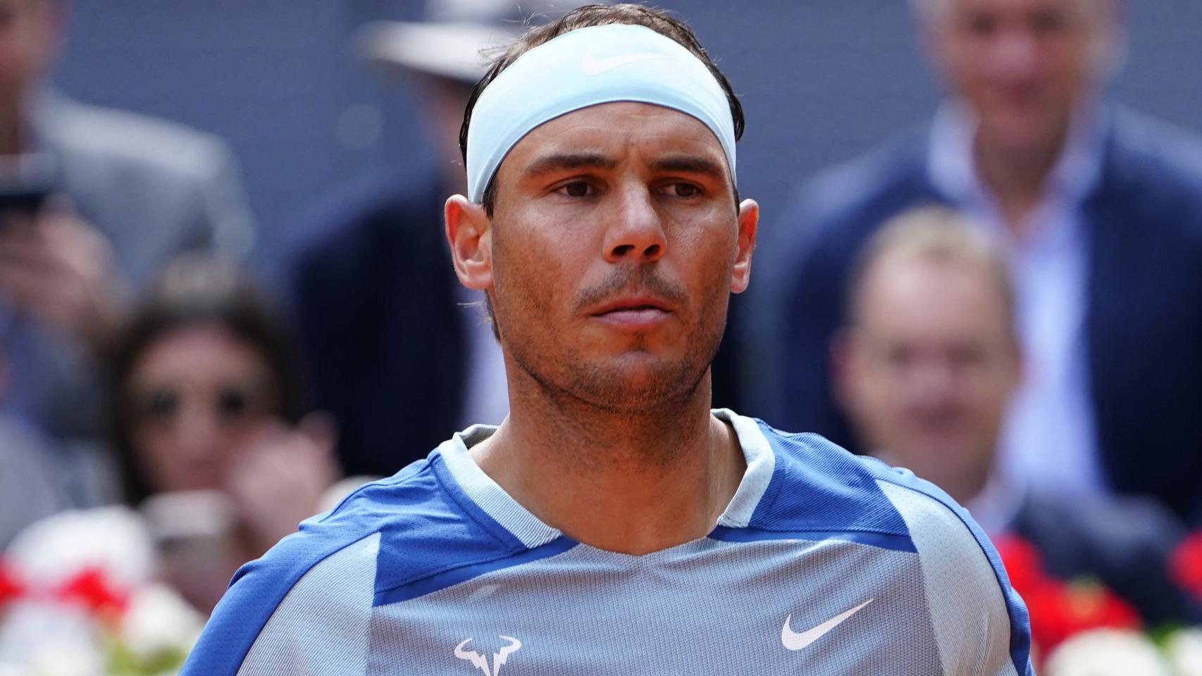 Rafa Nadal, en el Mutua Madrid Open 2022