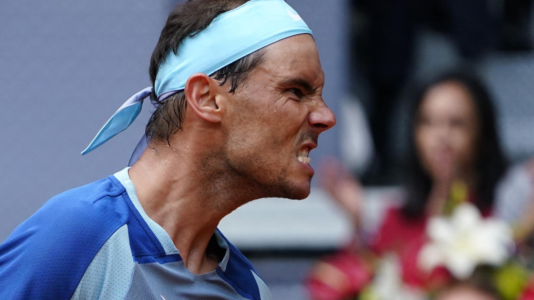 Rafa Nadal, en el Mutua Madrid Open 2022