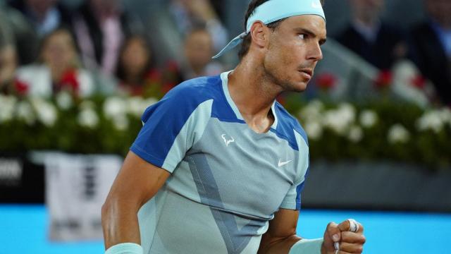 Rafa Nadal, en el Mutua Madrid Open 2022