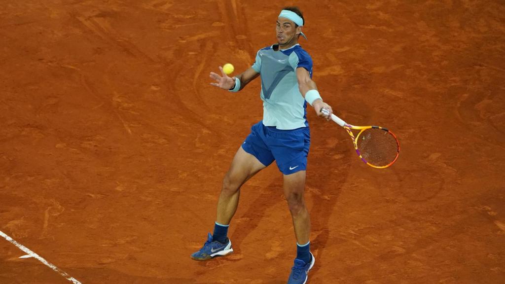 Rafa Nadal, en el Mutua Madrid Open 2022