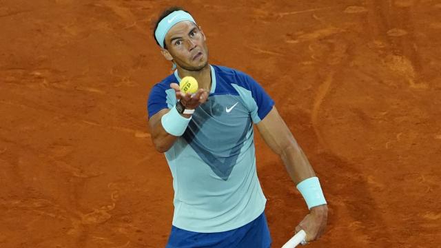 Rafa Nadal, en el Mutua Madrid Open 2022