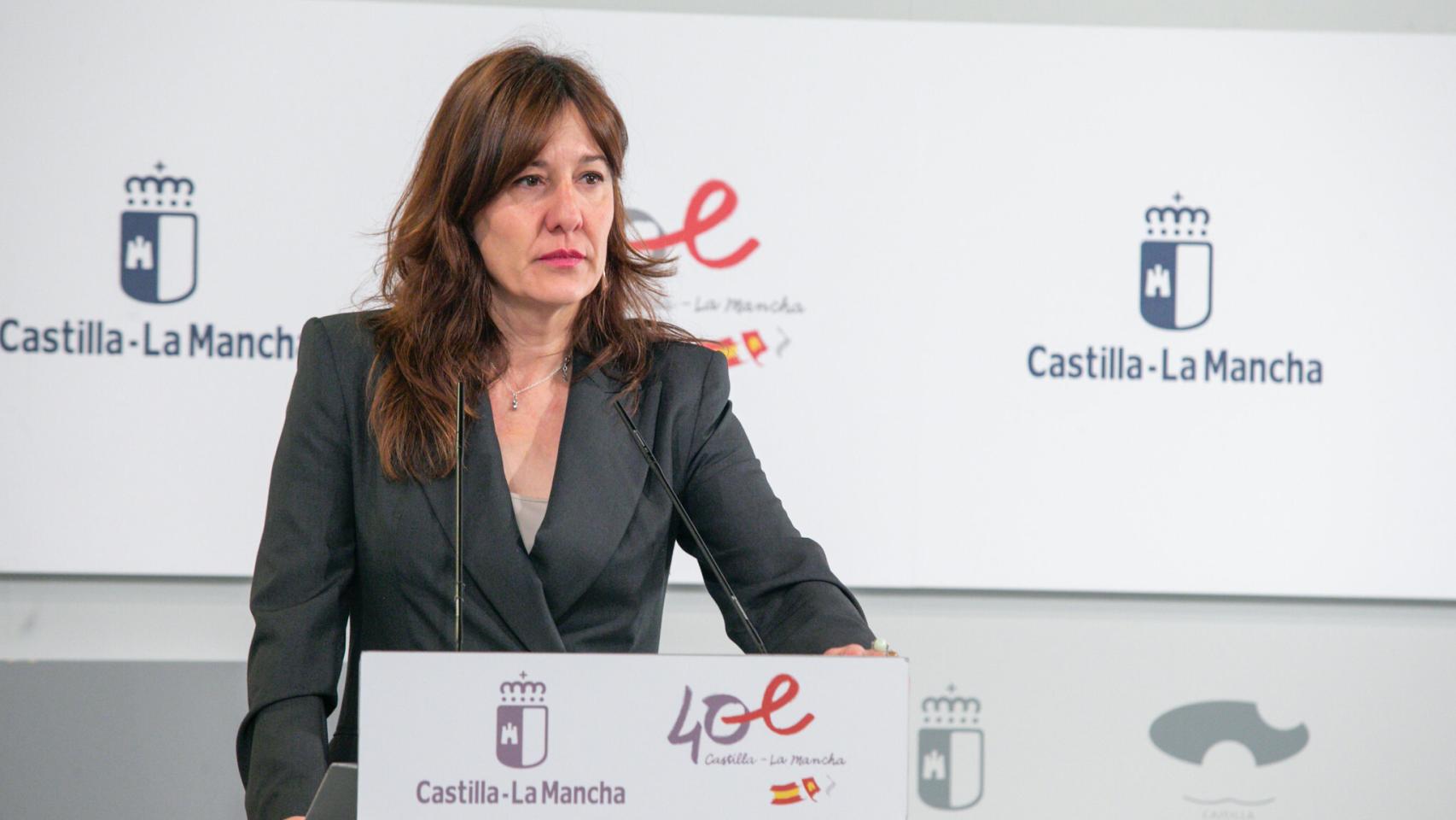 La consejera de Igualdad y portavoz del Gobierno regional, Blanca Fernández.