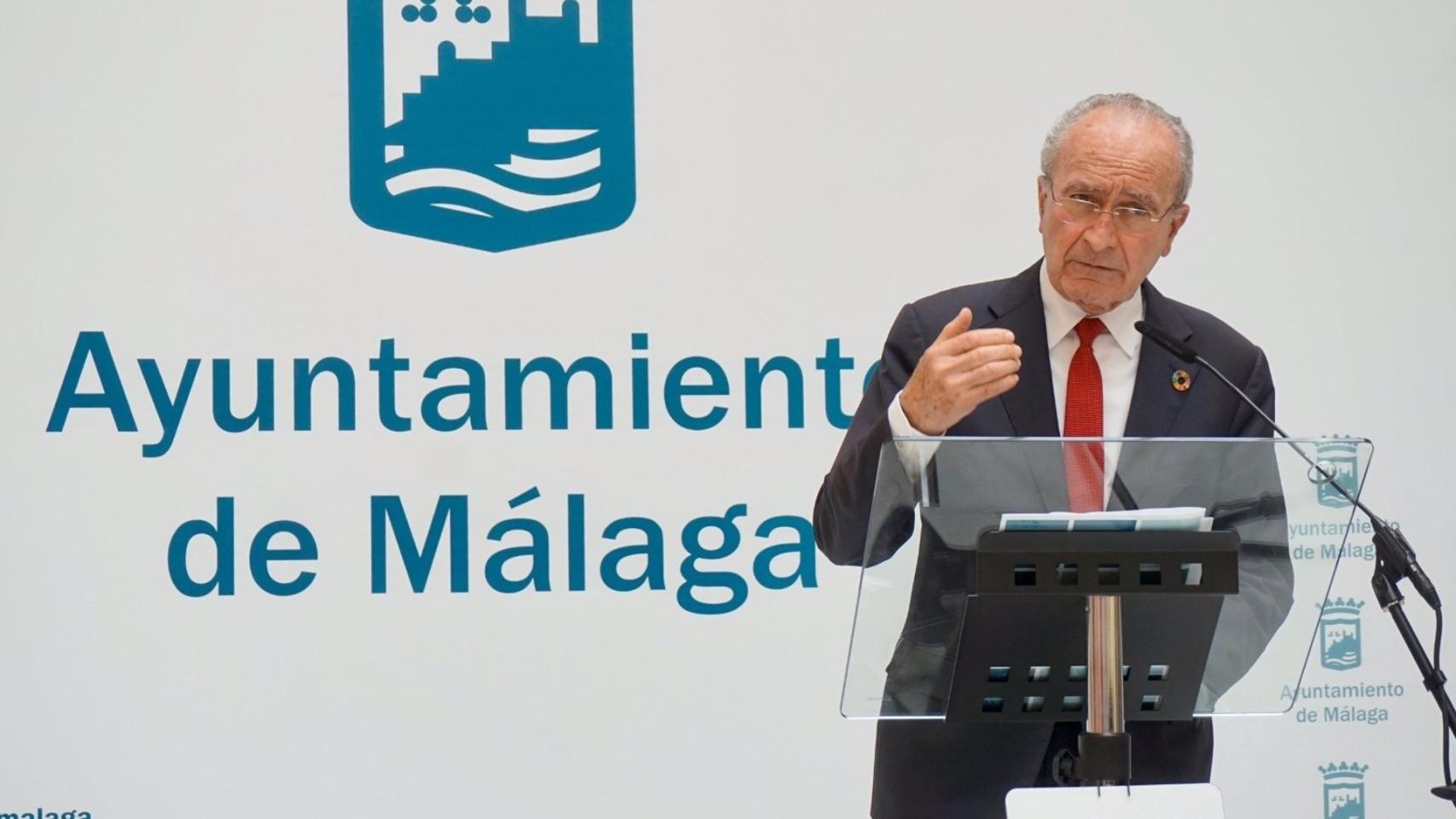 Francisco de la Torre, alcalde de Málaga, en una imagen.