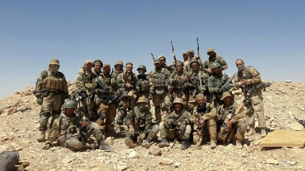 Mercenarios del Grupo Wagner en República Centroafricana en una imagen de 2018.