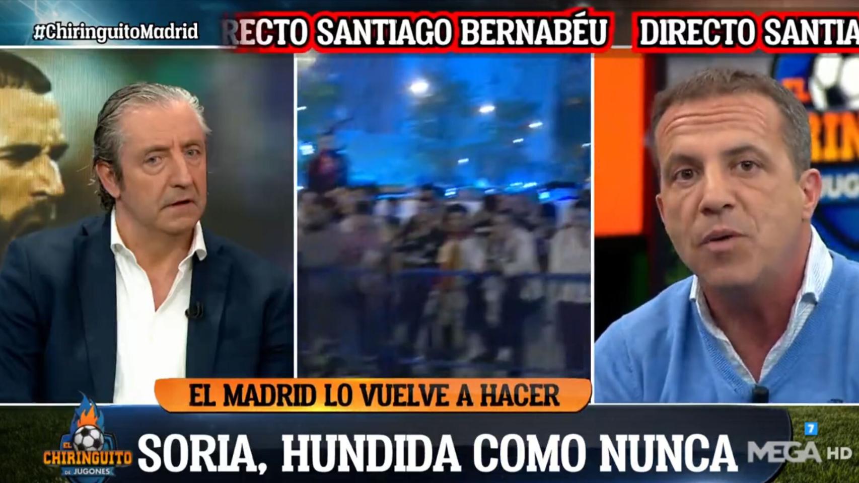Cristóbal Soria se cae en ‘El Chiringuito’ y se replantea su continuidad en el programa