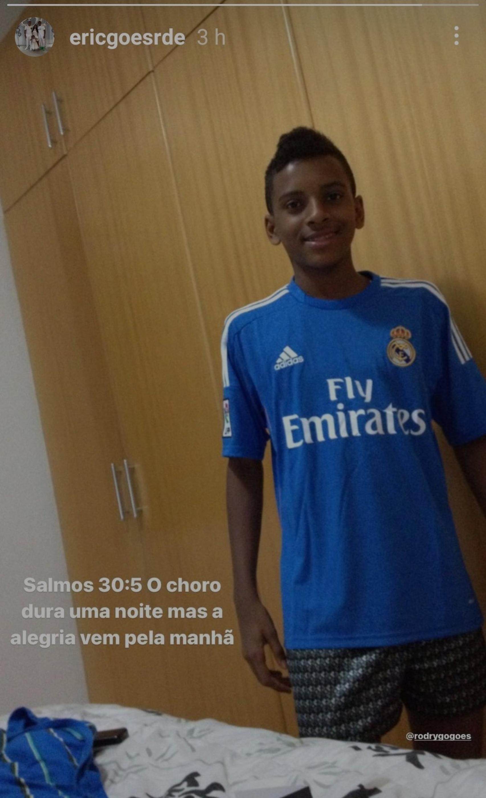 La foto que subió el padre de Rodrygo tras la eliminación ante el Chelsea