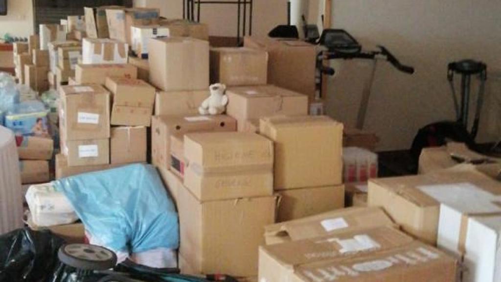 El último material de ayuda humanitaria enviado por Infancia de Nad.