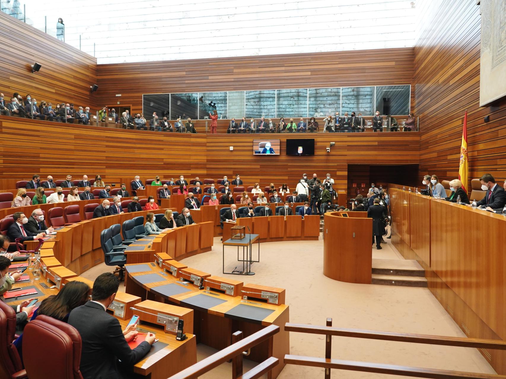 Pleno de constitución de las Cortes, el pasado 10 de marzo.