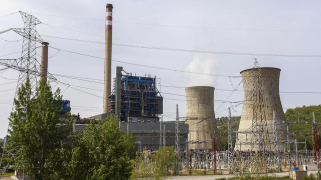La central térmica de La Robla.