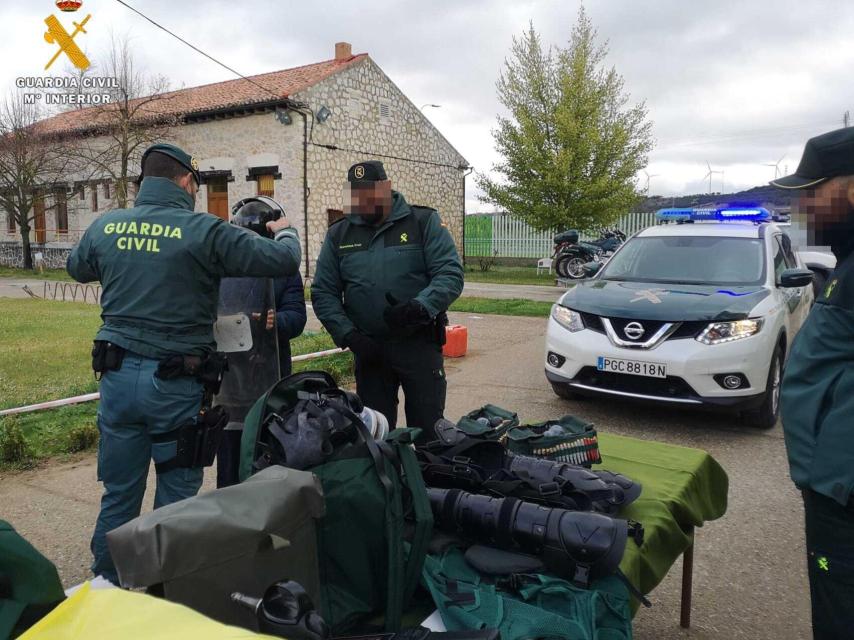 Momento de la detención.