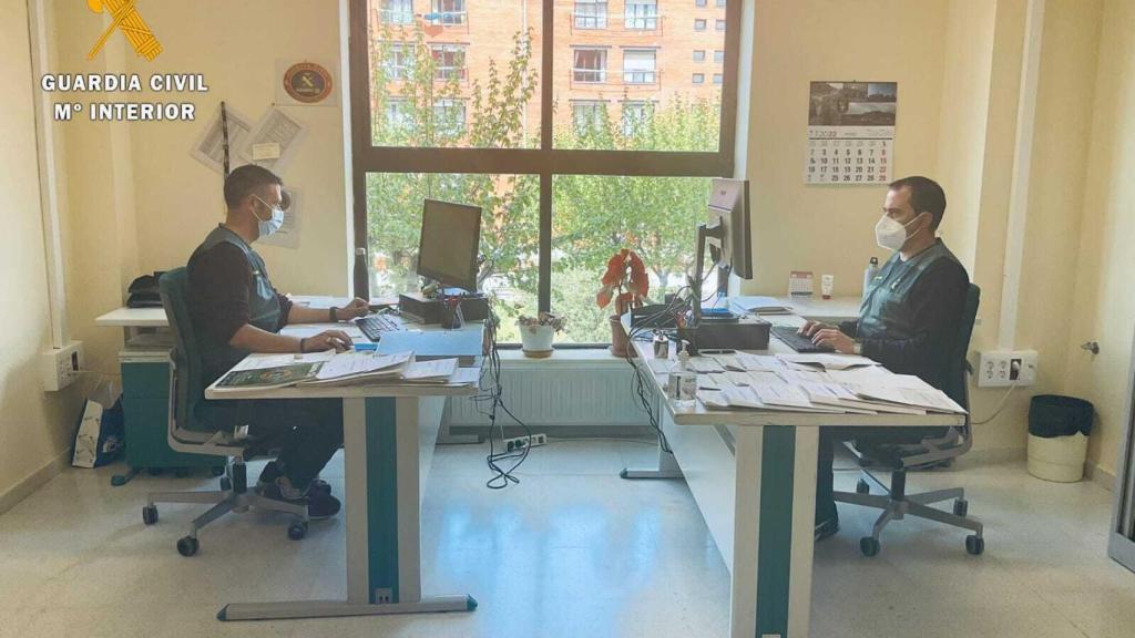 Agentes del Equipo @ de la Comandancia de la Guardia Civil de Salamanca