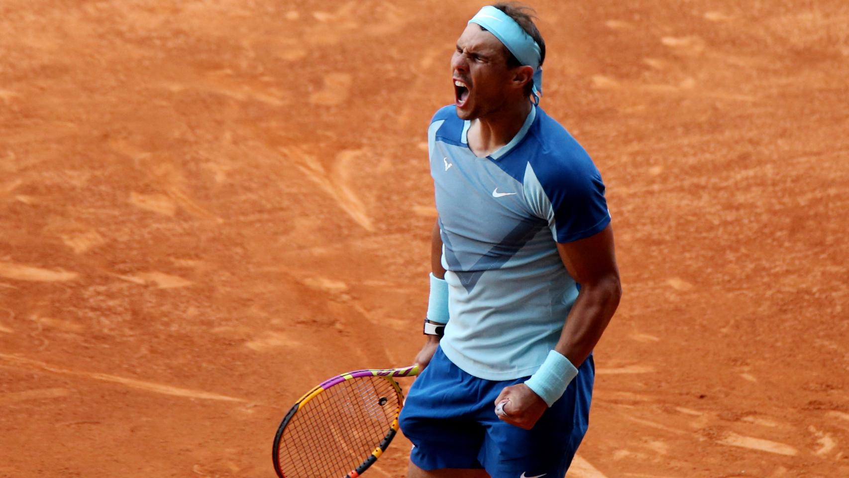 Rafa Nadal, en el Mutua Madrid Open 2022