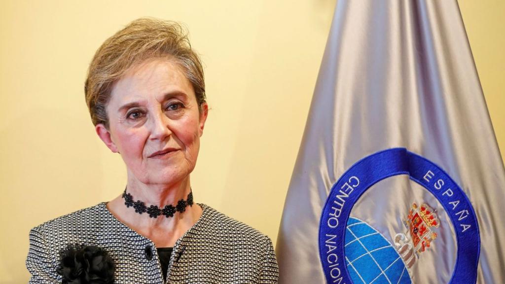 Paz Esteban, exdirectora del Centro Nacional de Inteligencia, en su toma de posesión.