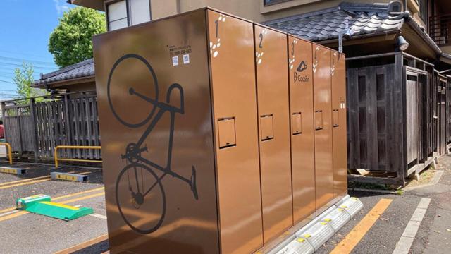 B-Cocoon, taquillas verticales para bicicletas