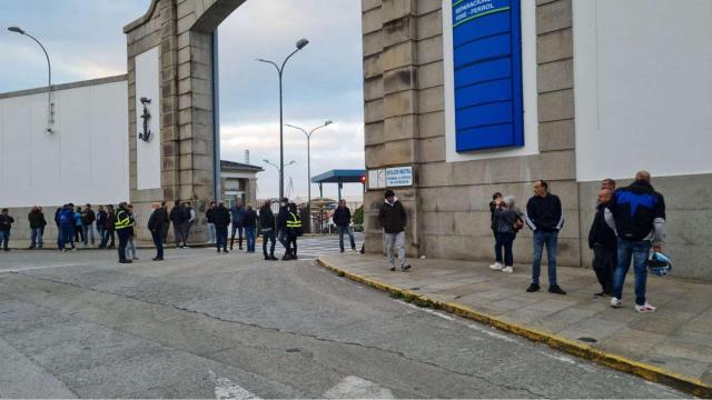 Piquetes informativos en Navantia, Ferrol