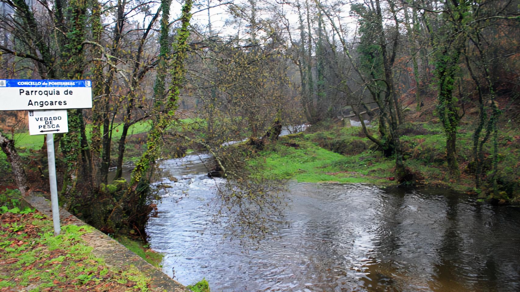 Río Uma en Ponteareas.