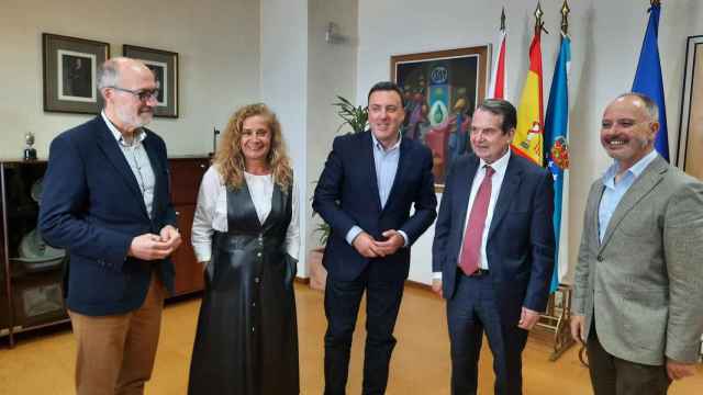 Formoso en la reunión de este jueves con Caballero.