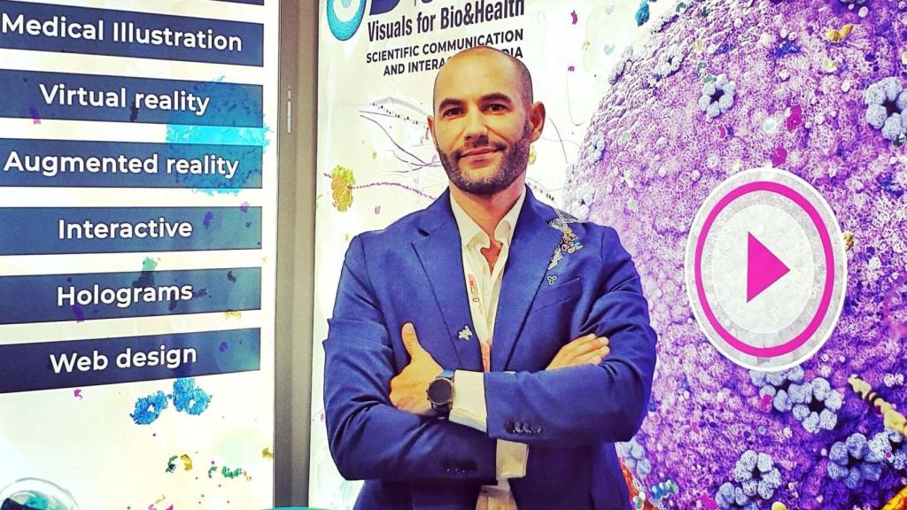Javier M. Floren, fundador de DNAverse y director general de 3DforScience.
