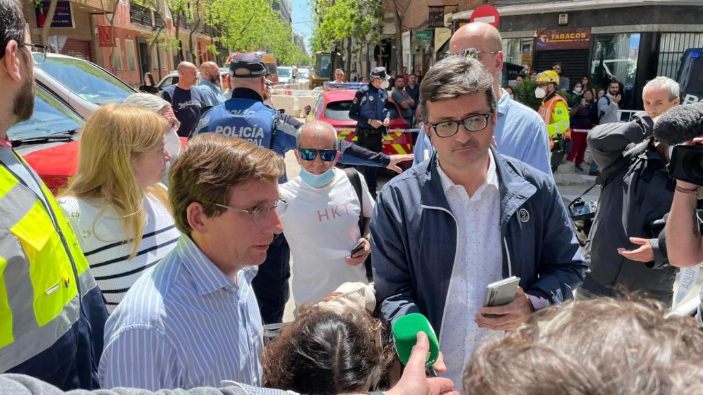 Almeida ha acudido a la zona para contar qué ha pasado.