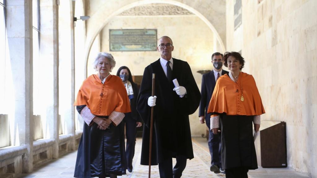 María Ángeles Durán, acompañada por Soledad Murillo