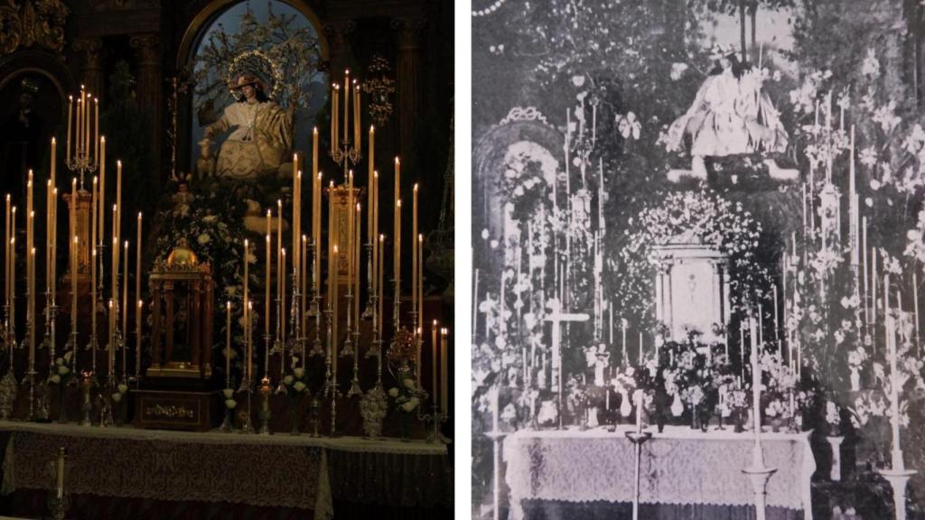 Comparativa entre el culto actual y el de hace más de 100 años.