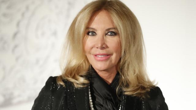 La 'vedette' Norma Duval en una fotografía tomada en noviembre de 2021 en la presentación del libro 'El joyero de la Reina'.