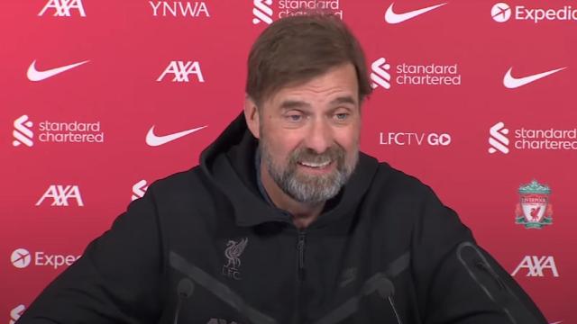 Jurgen Klopp, en rueda de prensa.
