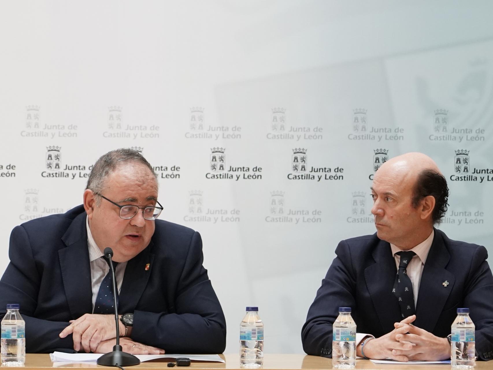 El consejero de Sanidad, Alejandro Vázquez, en la rueda de prensa de este viernes.