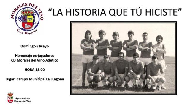 El especial homenaje a todos los que formaron parte del UD Morales del Vino en su querido campo