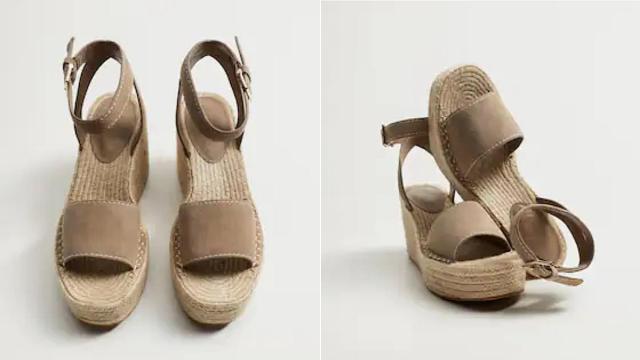 Sandalias de Mango Outlet.