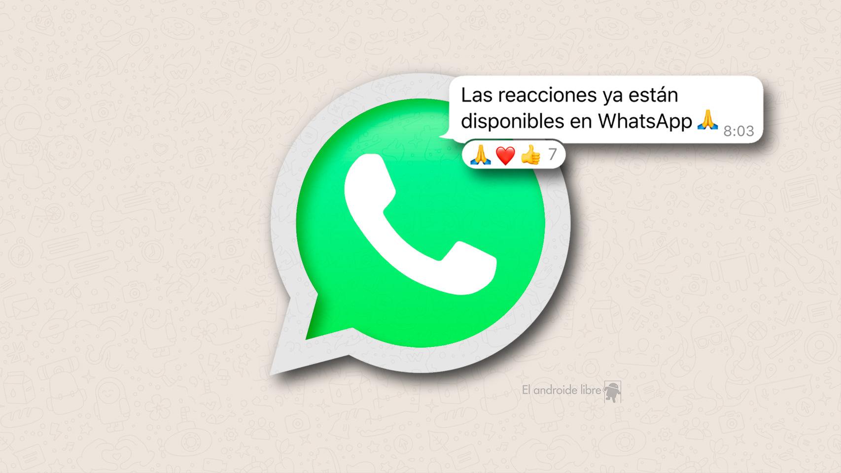WhatsApp se actualiza también con grupos de 512 personas y compartir archivos de 2 GB