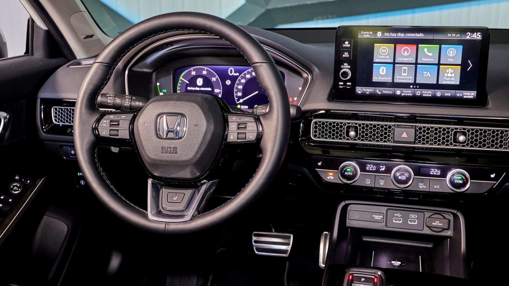 Nuevo Honda Civic: todas las fotos de este coche híbrido que llega en octubre