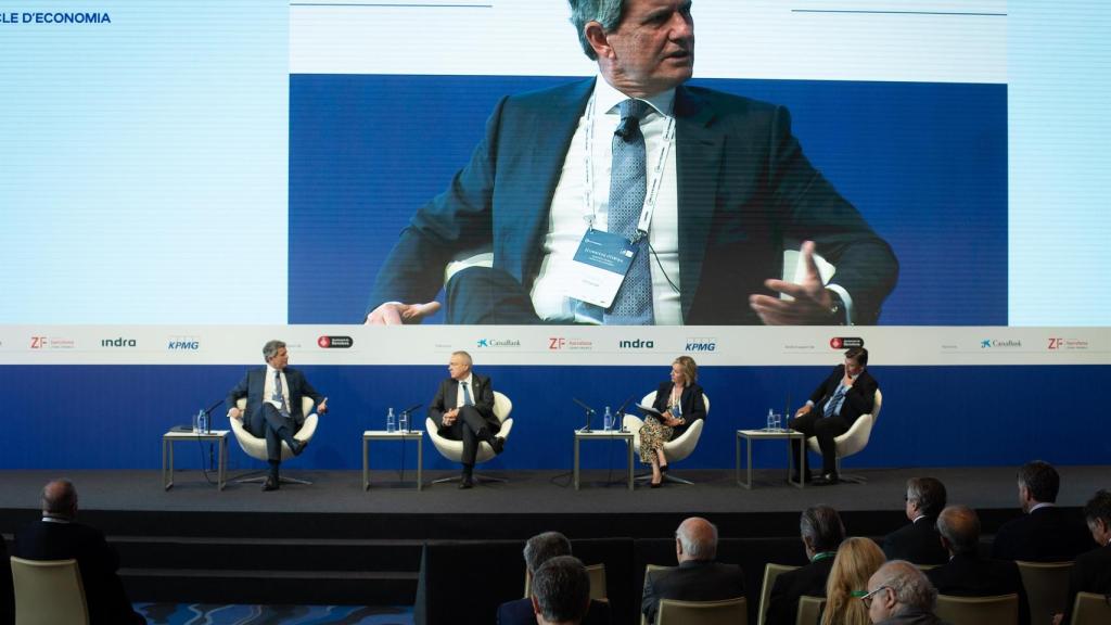 El presidente de Gestamp, Francisco Riberas, este jueves en la XXXVII Reunió Cercle d'Economia en Barcelona.
