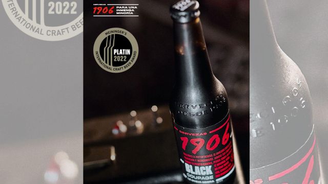 1906 Black Coupage, única cerveza española con medalla de platino