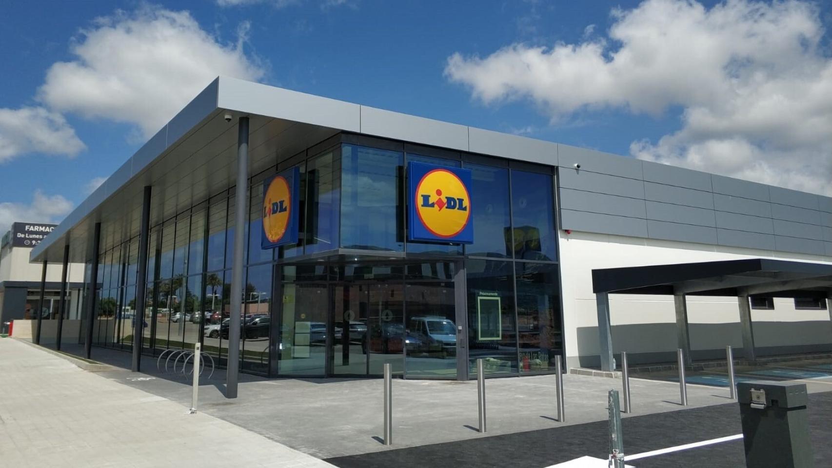 Un supermercado de Lidl.