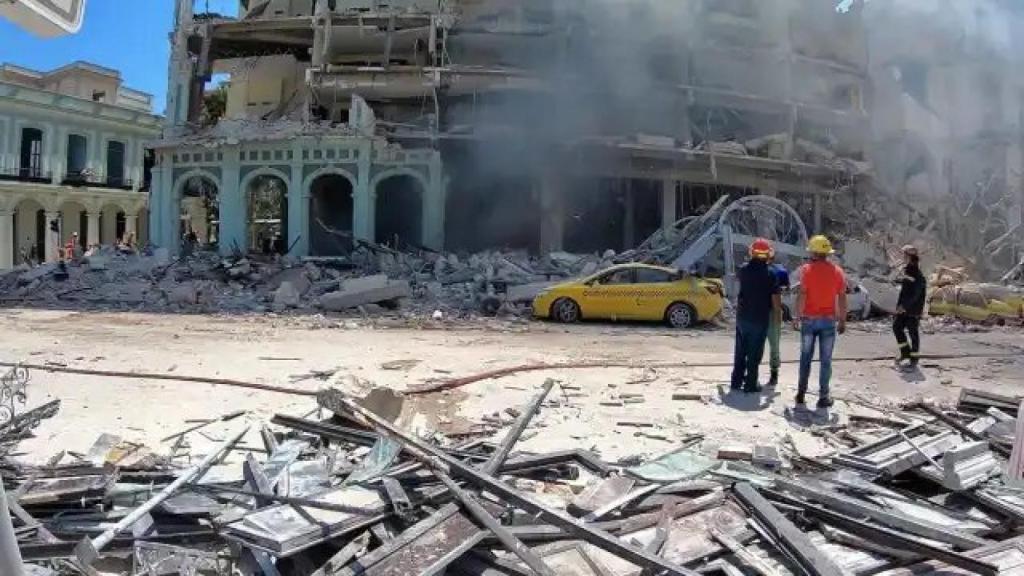 Explosión en La Habana