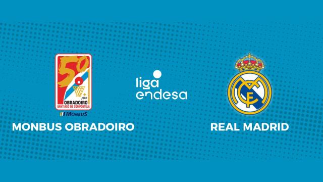 Monbus Obradoiro - Real Madrid: siga el partido de la Liga Endesa, en directo