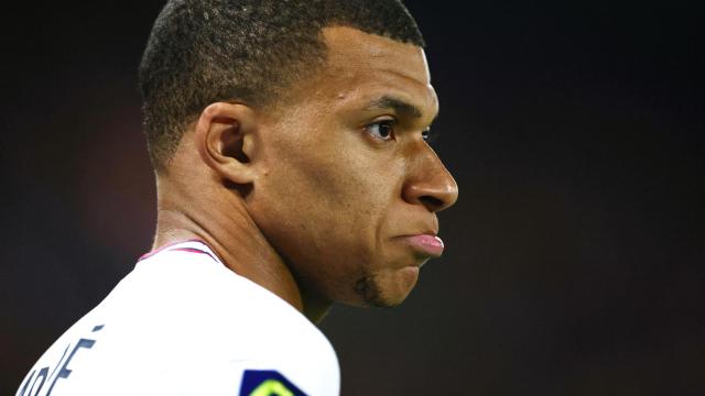 Kylian Mbappé, con el PSG