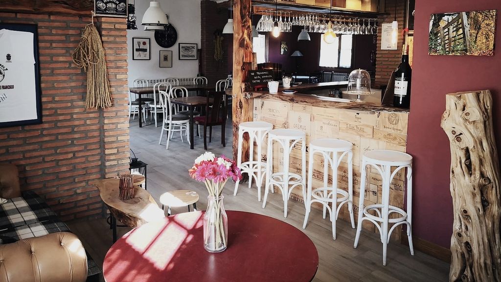 Restaurante el Balcón del Dulce de La Cabrera.