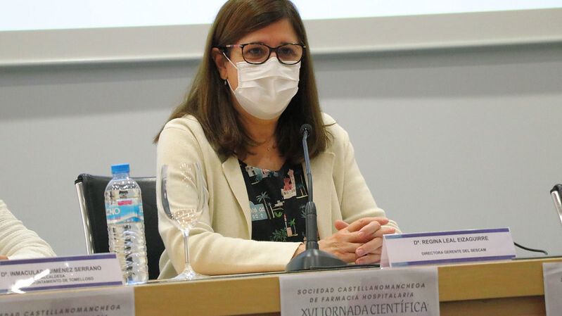 Regina Leal, directora gerente del Sescam.