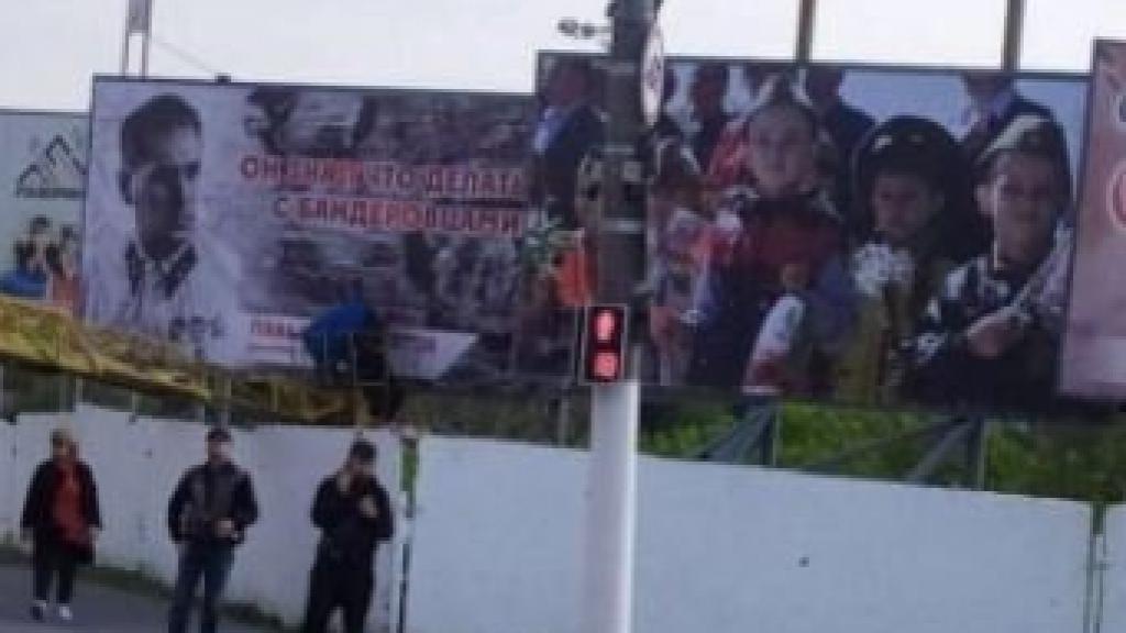 Calles de Melitopol, horas antes del 9 de mayo.